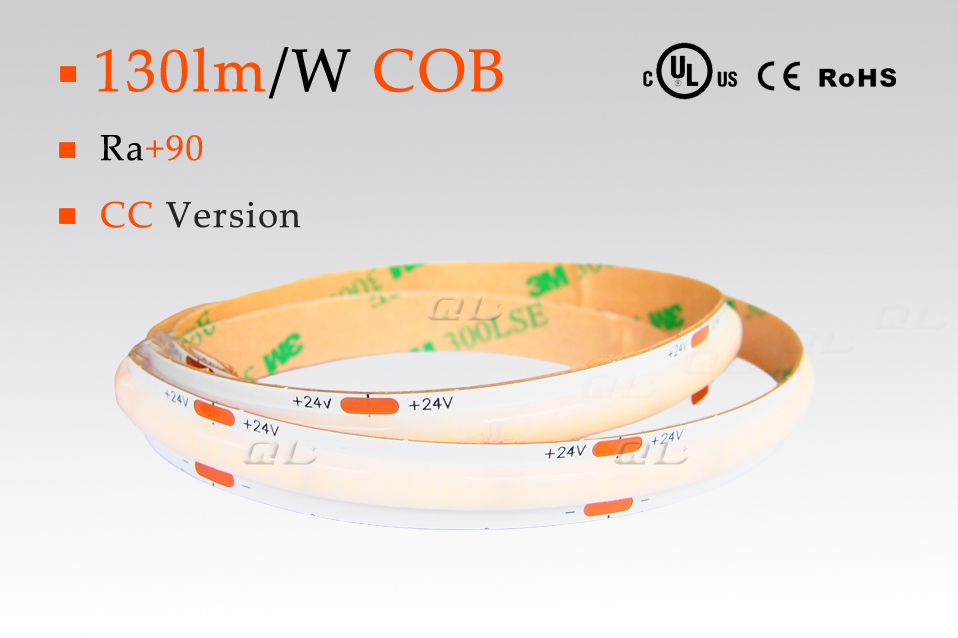 130lm/W COB LED Strips